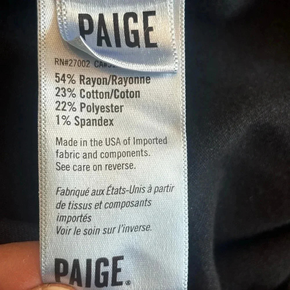 PAIGE Skyline Midrise Skinny Maternity Jeans - Picture 8 of 12